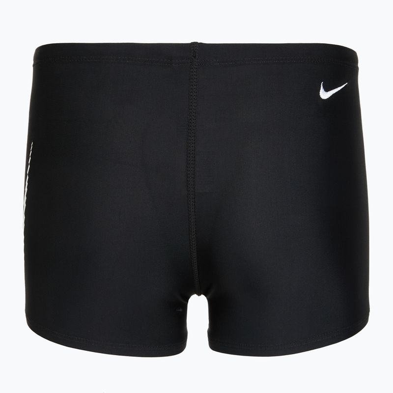 Момчешки бански боксерки Nike Logo Graphic Square Leg black 2