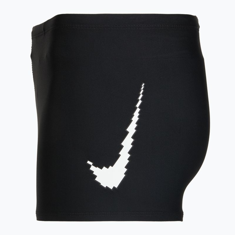 Момчешки бански боксерки Nike Logo Graphic Square Leg black 3