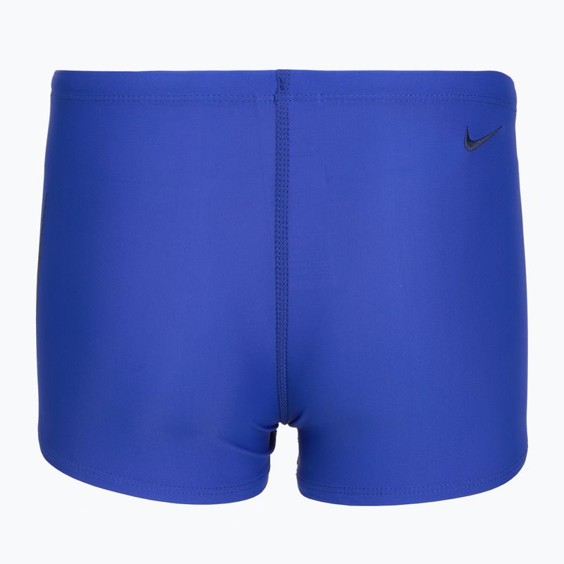 Момчешки бански боксерки Nike Logo Graphic Square Leg game royal 2