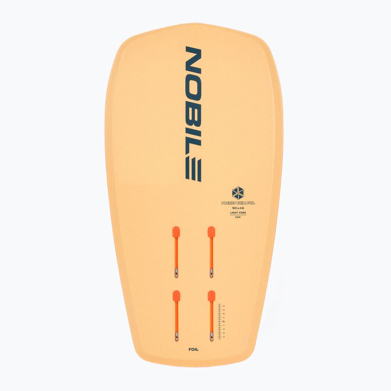 Деска за кайтсърфинг + хидрофолио Nobile Pocket Skim Zen Foil Freeride G10 2