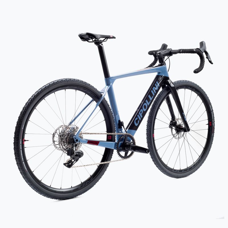 Велосипед за чакъл Cipollini MCM AllRoad DB 22 -RIVAL XPLR-RAPID RED-ENVE G син O60FI 3