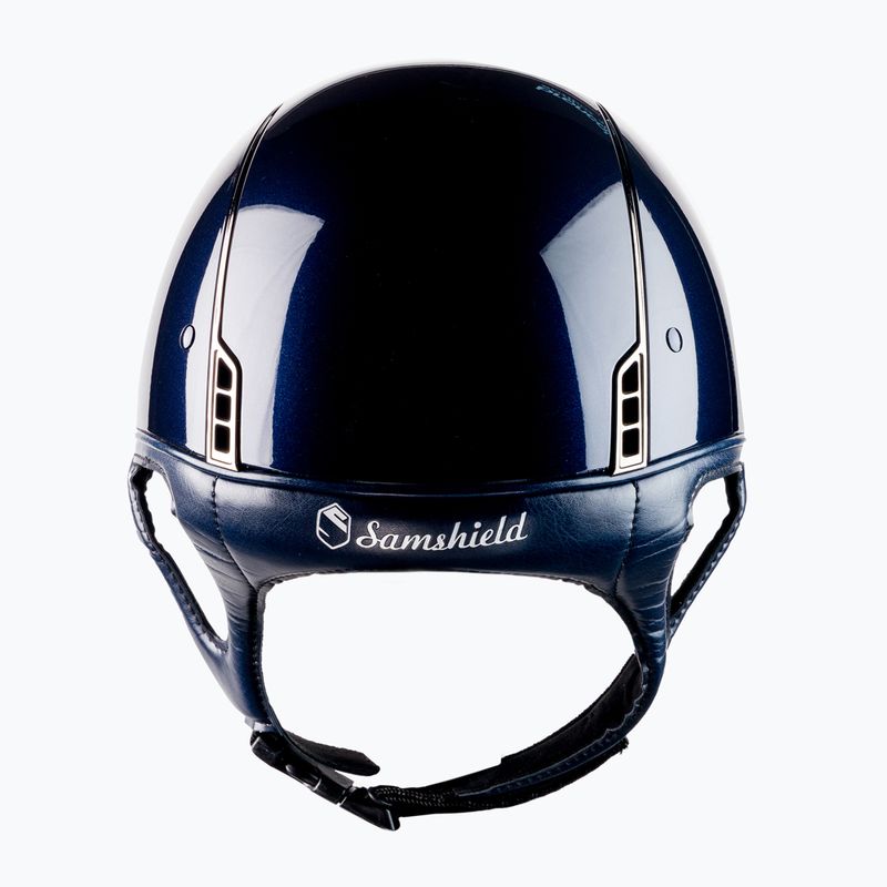 Samshield Shadow Glossy navy blue каска за езда 3125659666968 3