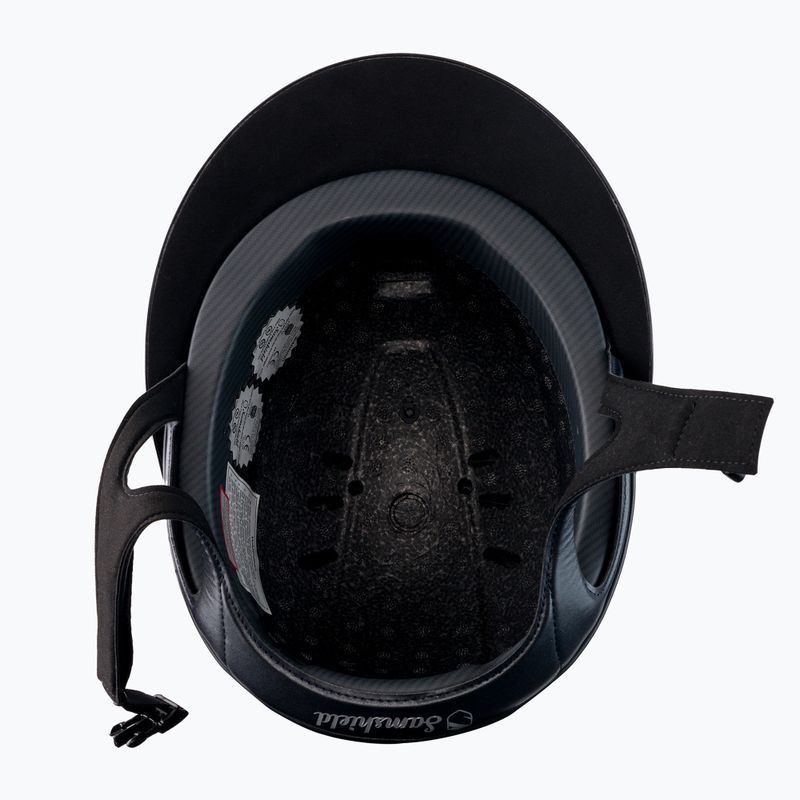 Samshield Miss Shieldshadow Бляскава тъмносиня каска за езда 3125659030868 5