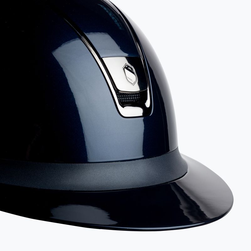 Samshield Miss Shieldshadow Бляскава тъмносиня каска за езда 3125659030868 7