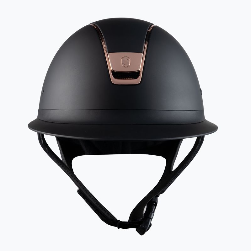 Samshield Miss Shield Shadowmatt каска за езда розово злато, черно 3125659493526 2