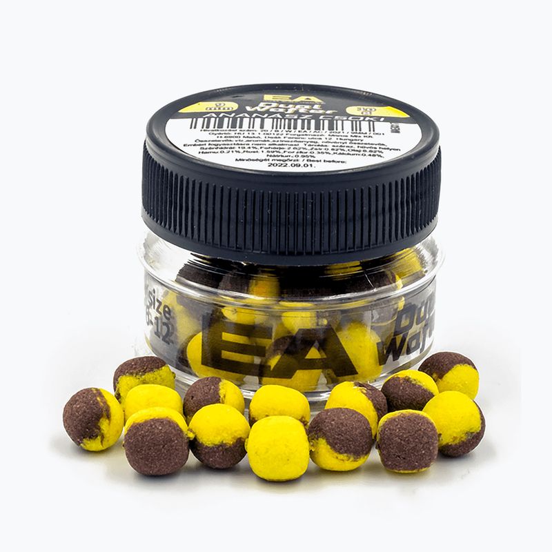 Топчета за стръв EA Dual Wafter Pineapple-Chocolate yellow-brown MAEA312