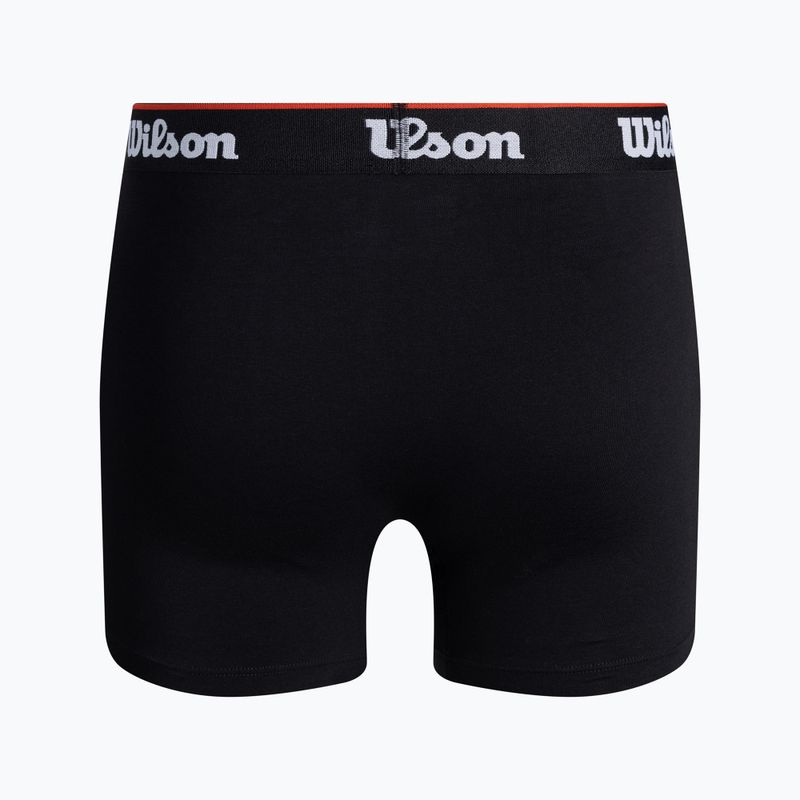 Мъжки боксерки 2-Pack Wilson черни, сиви W875H-270M 5