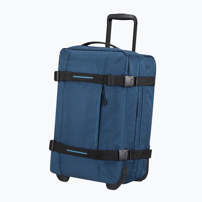 American Tourister Urban Track 55 л куфар за пътуване в морската шир 2