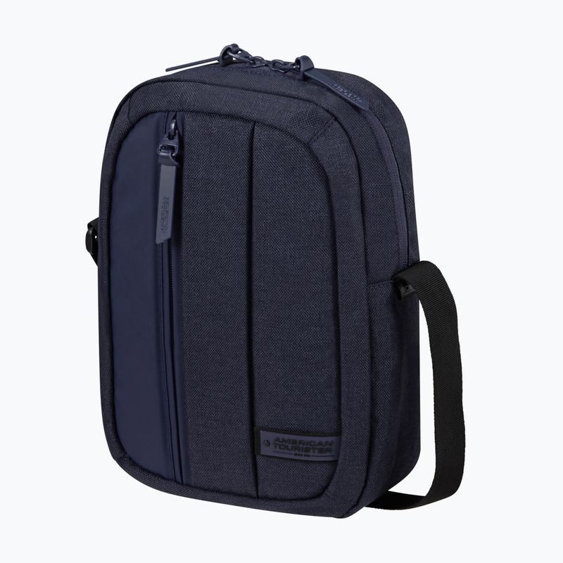 American Tourister Streethero 6 л чанта в тъмносин меланж 2