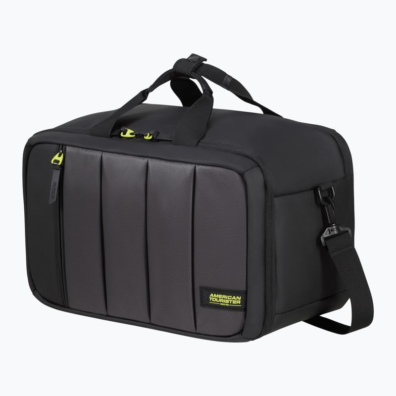 Пътна чанта American Tourister 3-Way Boarding 23,5 l black/lime 2