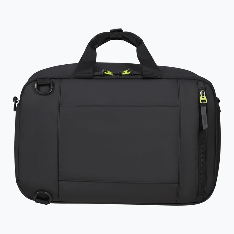 Пътна чанта American Tourister 3-Way Boarding 23,5 l black/lime 3