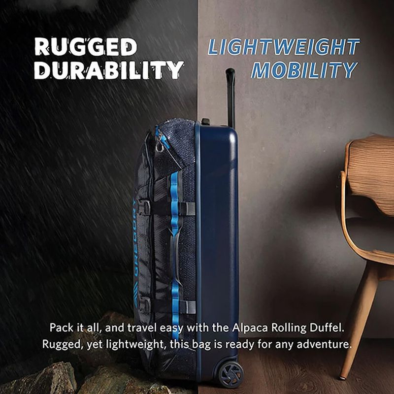 Пътна чанта Gregory Alpaca Wheeled Duffel 100 l slate blue 4