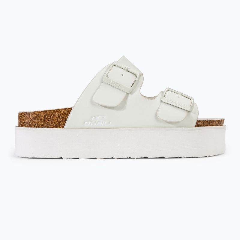 Дамски чехли O'Neill Platform Low off white 2