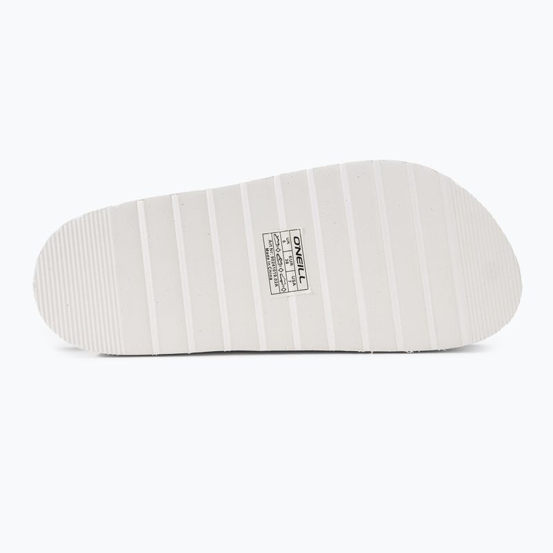 Дамски чехли O'Neill Platform Low off white 4