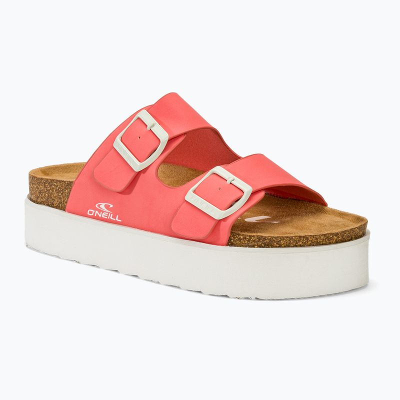 Дамски чехли O'Neill Platform Low brighr coral