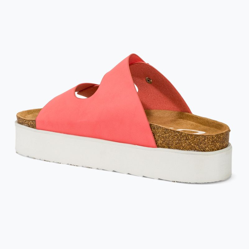 Дамски чехли O'Neill Platform Low brighr coral 3