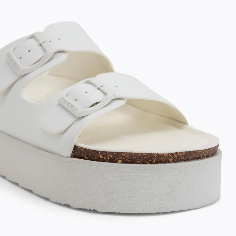 Дамски джапанки O'Neill Sandy Platform Slider Low off white 7