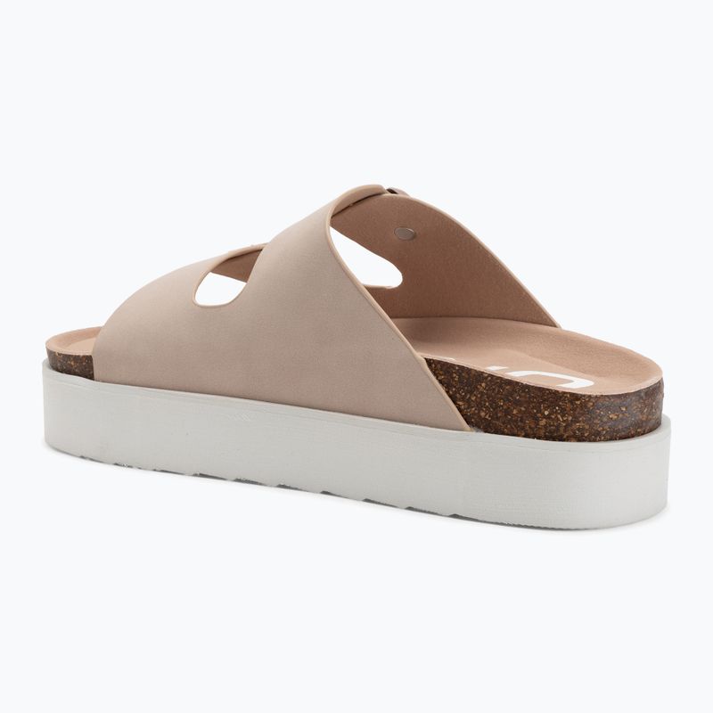 Дамски джапанки O'Neill Sandy Platform Slider Low peach whip 3