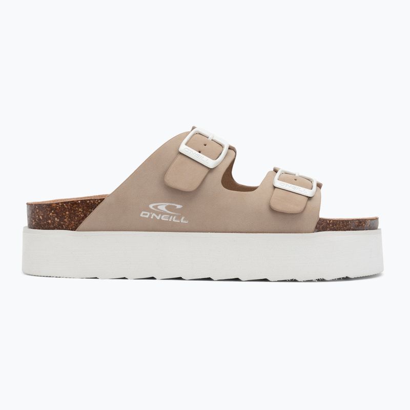 Дамски джапанки O'Neill Sandy Platform Slider Low tan 2