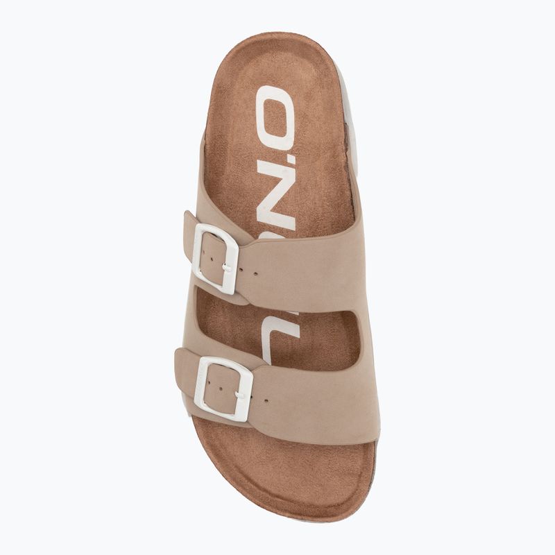 Дамски джапанки O'Neill Sandy Platform Slider Low tan 5