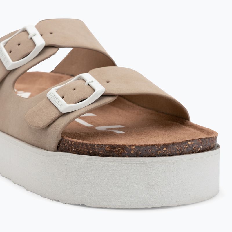 Дамски джапанки O'Neill Sandy Platform Slider Low tan 7
