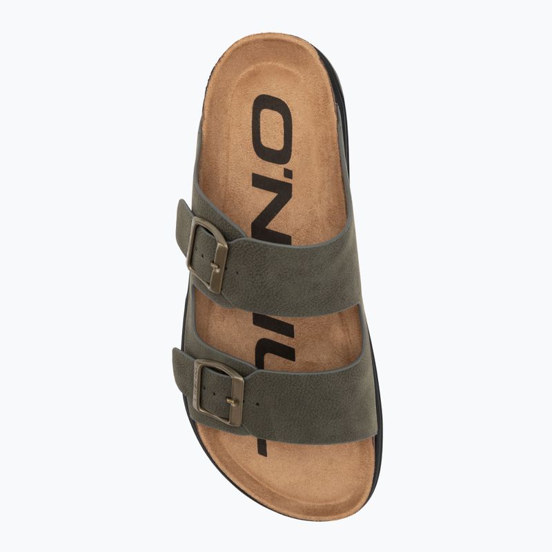 Мъжки джапанки O'Neill Vince Slider Low olive 5