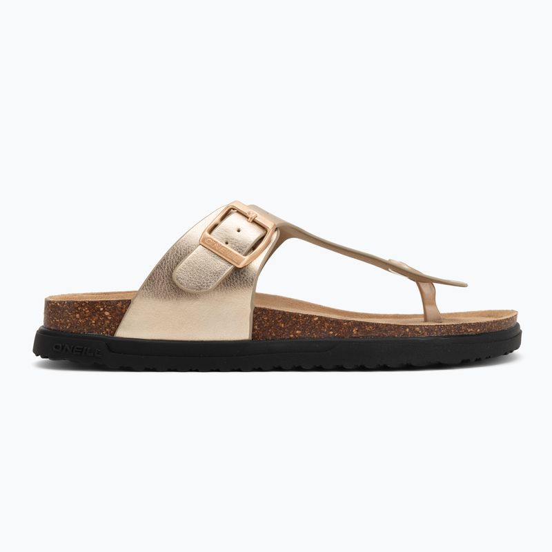 Дамски джапанки O'Neill Avalon Low gold 2