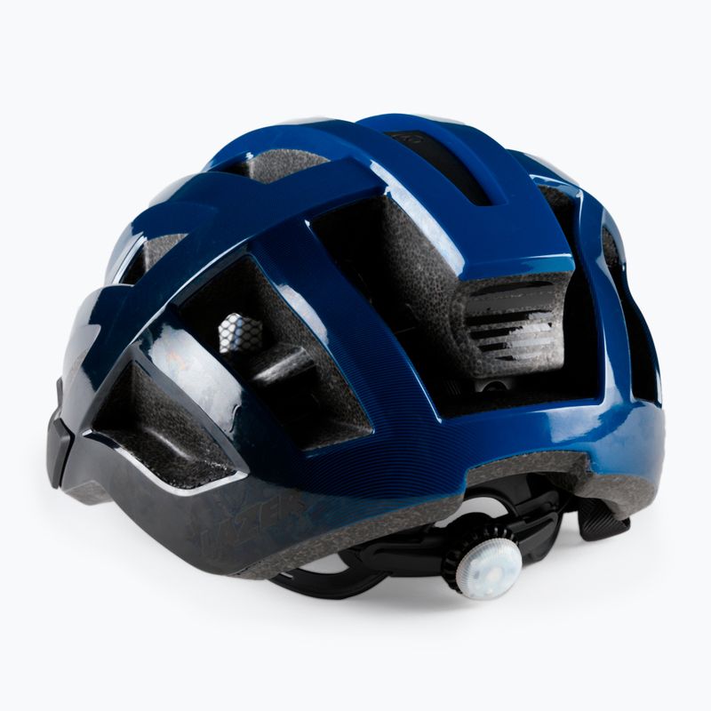 Велосипедна каска Lazer Compact DLX синя/черна BLC2227890460 4