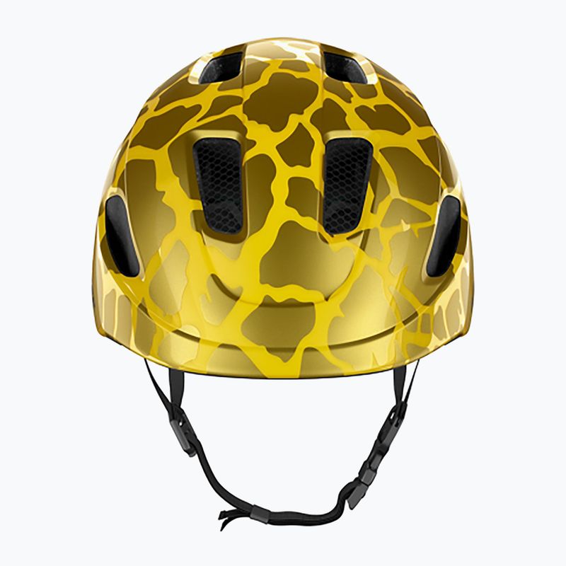 Детска велосипедна каска Lazer Pnut KC golden giraffe 3