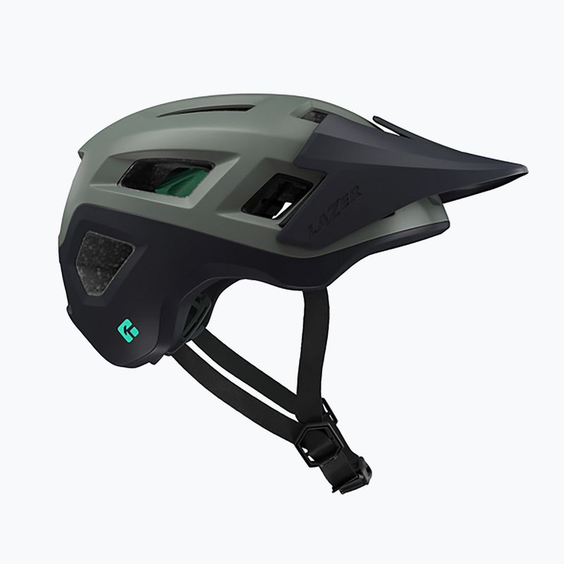 Велосипедна каска Lazer Coyote KinetiCore matte dark/green