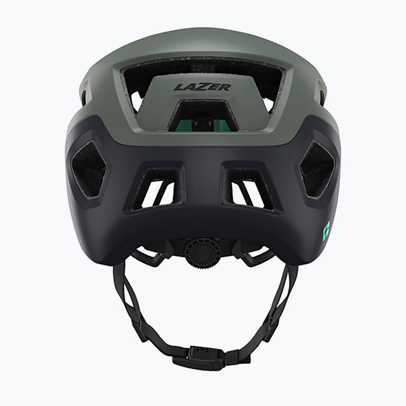 Велосипедна каска Lazer Coyote KinetiCore matte dark/green 4