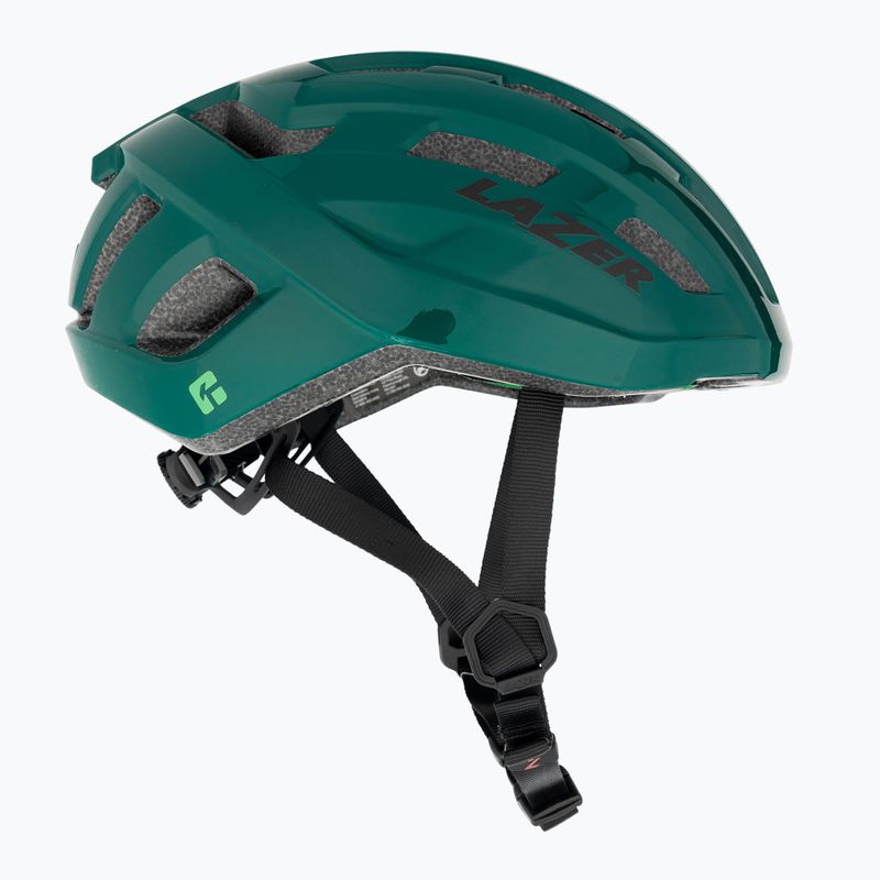 Велосипедна каска Lazer Tempo KinetiCore dark green 4