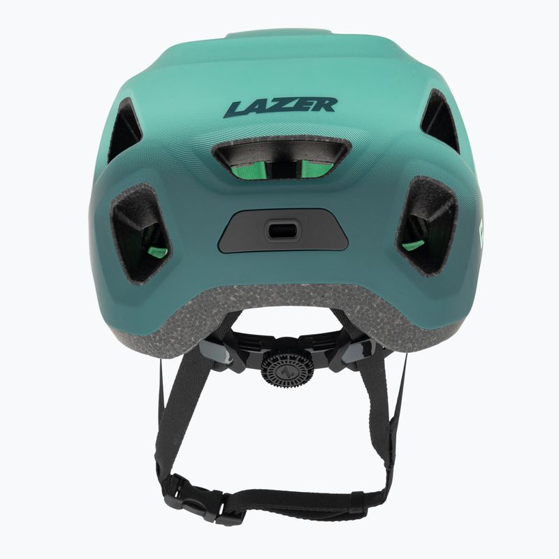 Детска велосипедна каска Lazer Finch KinetiCore matte teal 3