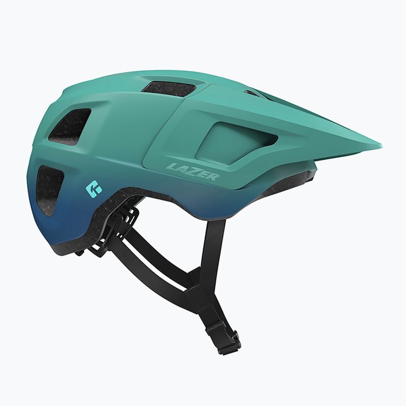 Детска велосипедна каска Lazer Finch KinetiCore matte teal 6