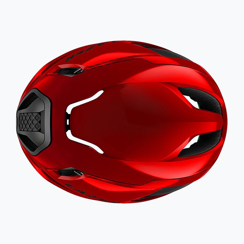 Велосипедна каска Lazer Vento KinetiCore metallic red 10