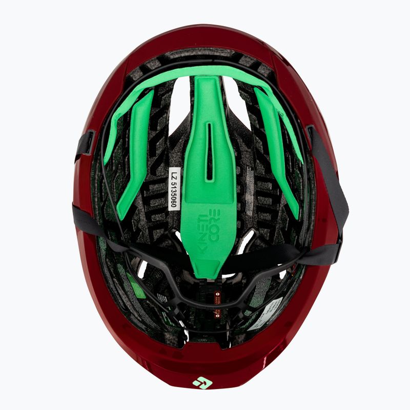 Велосипедна каска Lazer Vento KinetiCore metallic red 5