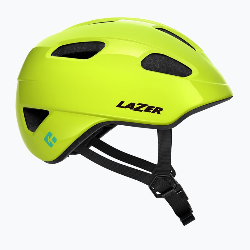 Детска велосипедна каска Lazer Nutz 2.0 KinetiCore flash yellow
