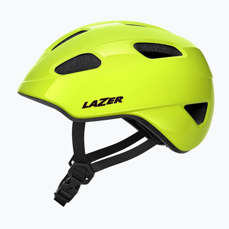 Детска велосипедна каска Lazer Nutz 2.0 KinetiCore flash yellow 2