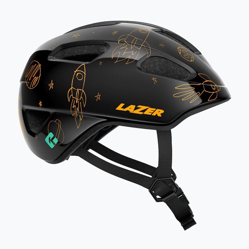 Детска каска за велосипед Lazer Pnut 2.0 KinetiCore с летяща ракета