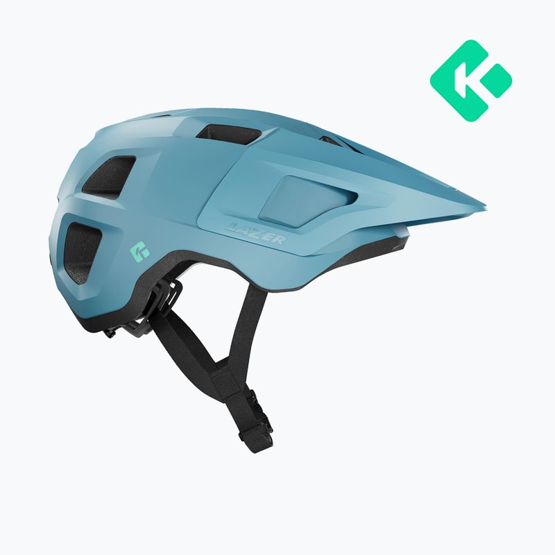 Велосипедна каска Lazer Lupo KinetiCore matte blue celadon 2