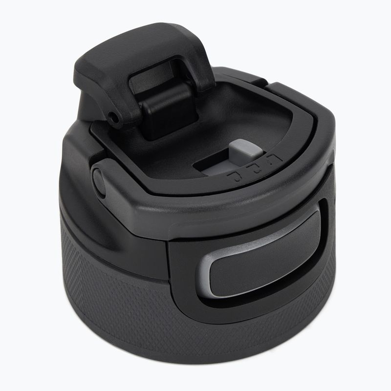 Капачка за чаша Kambukka 3-in-1 Hydration Elton black steel 4