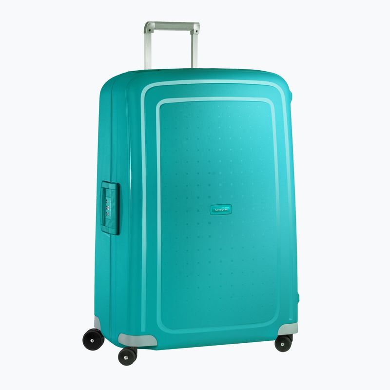 Пътнически куфар Samsonite S'cure Spinner 138 l aqua blue 2