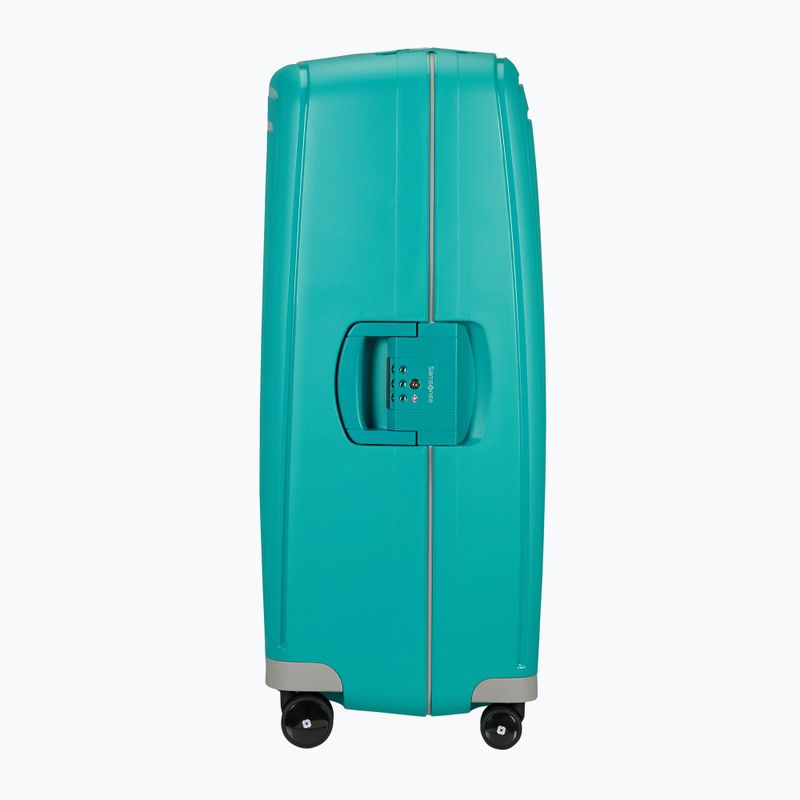 Пътнически куфар Samsonite S'cure Spinner 138 l aqua blue 4