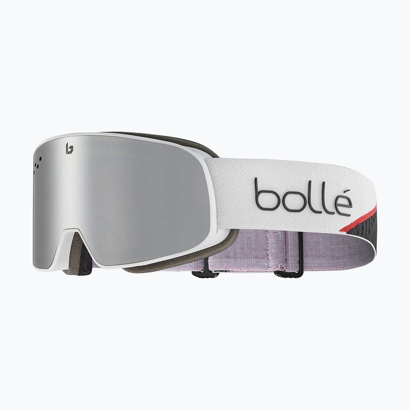 Предпазни ски очила Bollé Nevada race white matte/black chrome