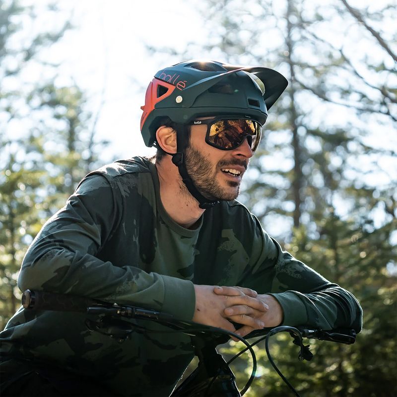 Слънчеви очила Bollé Chronoshield black matte/phantom brown red photochromic 5