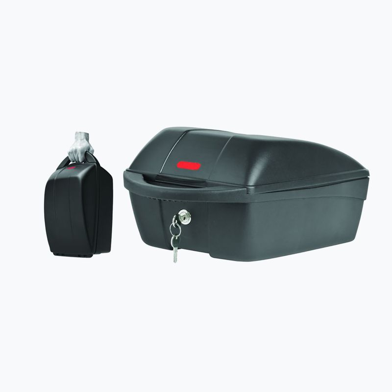 Кутия за багажник на велосипед Polisport Top Case QRS 12 l black 11