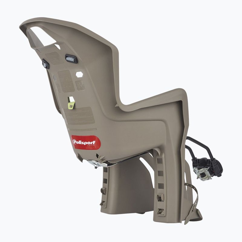 Детско столче за велосипед Polisport Koolah FF 29 brown 2