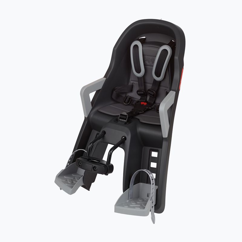 Детско столче за велосипед Polisport Guppy Mini+ FHT dark grey/silver 3