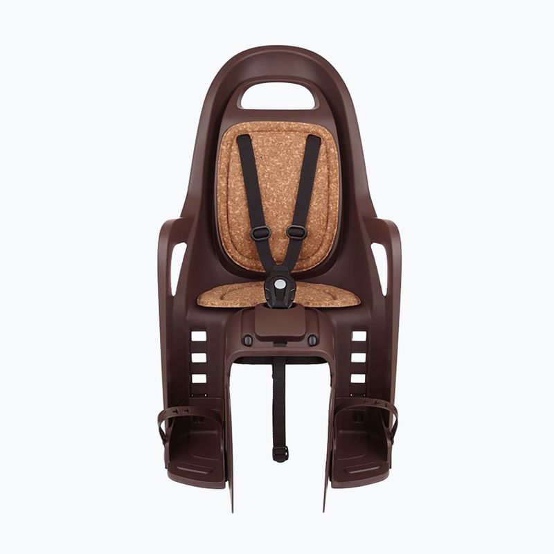 Polisport Groovy Maxi FF 29 ECO тъмнокафява еко седалка за велосипед 2