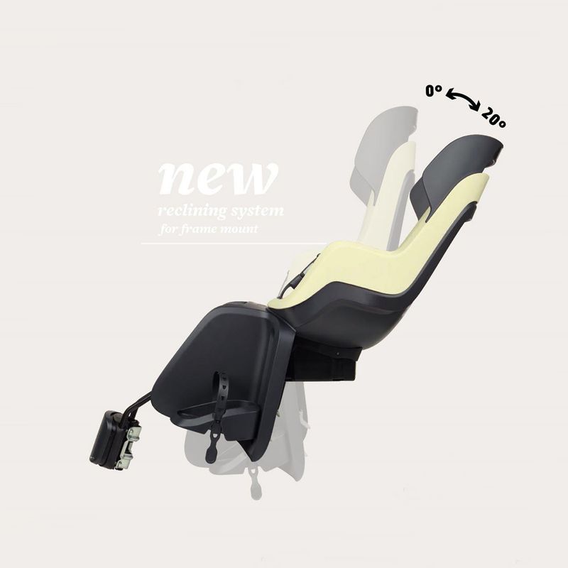 Седалка за велосипед bobike Go Maxi Reclining System 1P lemon sorbet 7